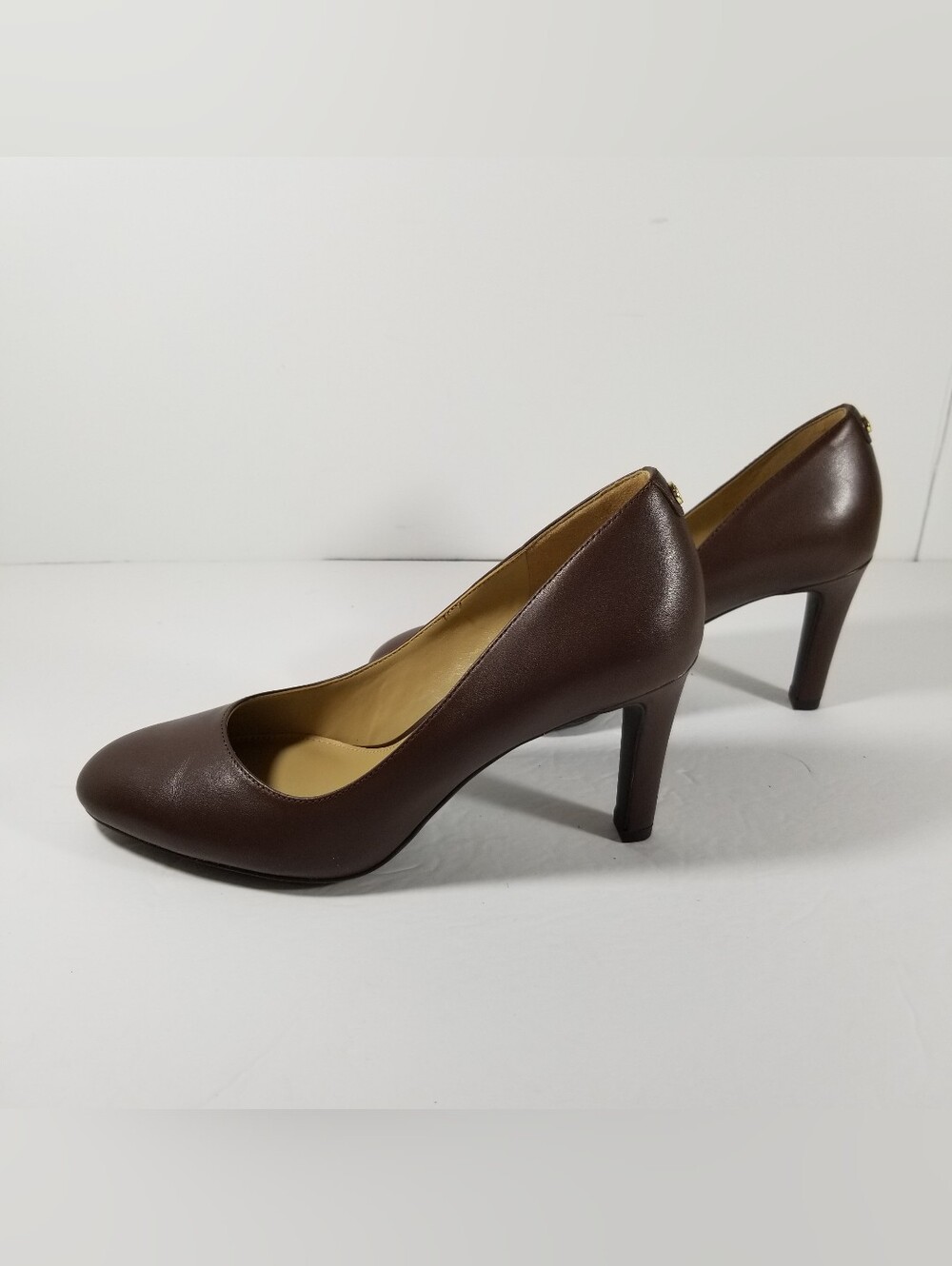Michael Kors Chantal Flex Leather Heels Pumps Women's Size 6M Shoes - Picture 2 of 5